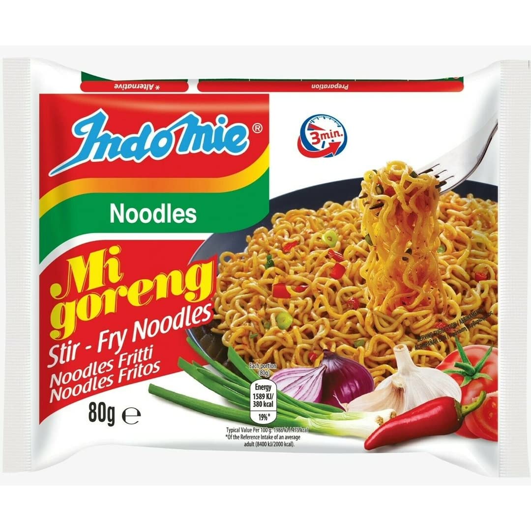 Indomie Instant Noodles (Mi Goreng-Stir Fry) 80g