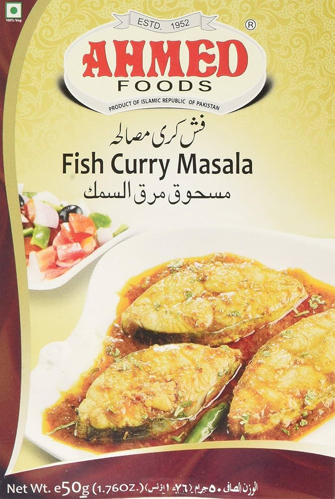 アハメド フィッシュカレーマサラ 1袋 (50g)
