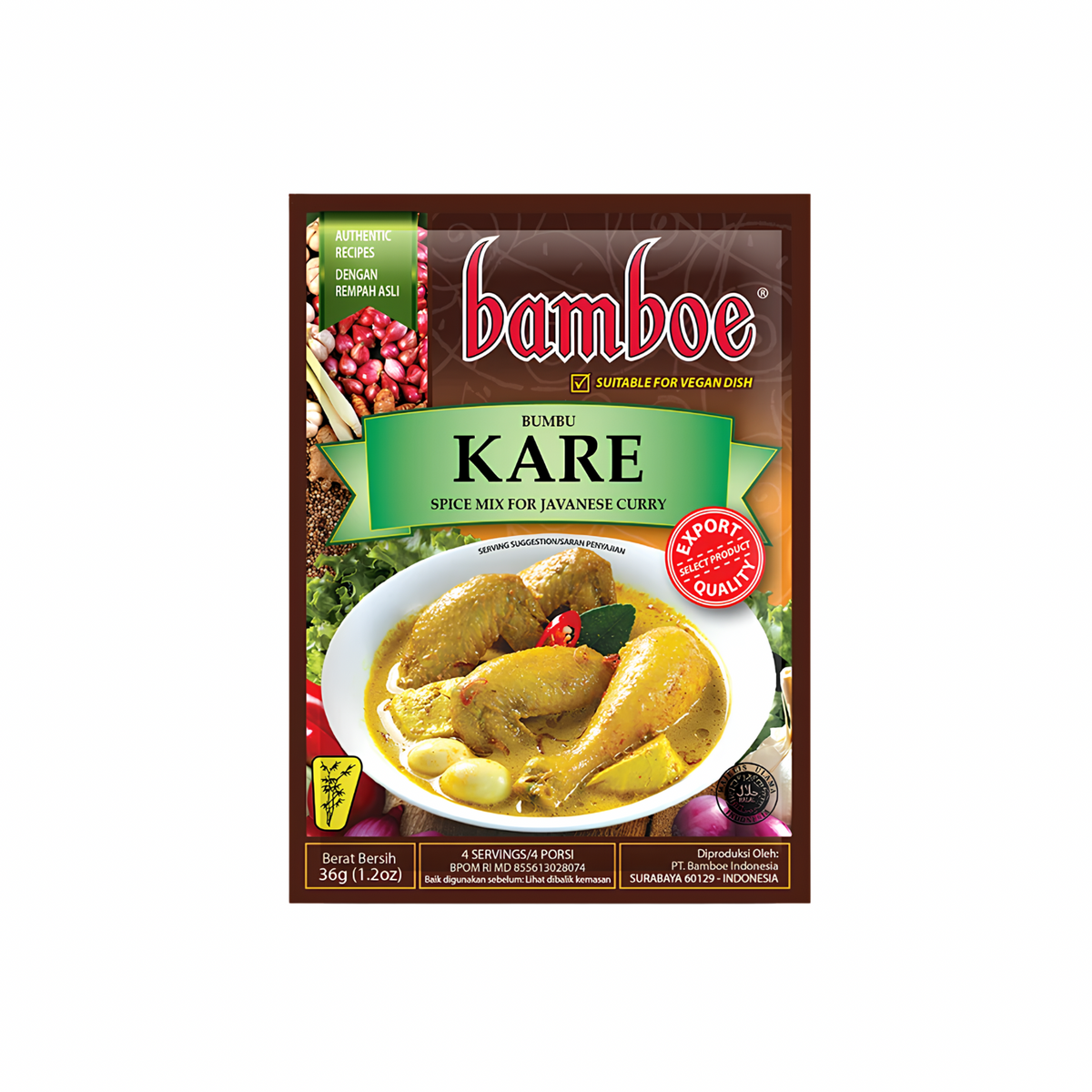 Bamboe Seasoning (Kare) 36g