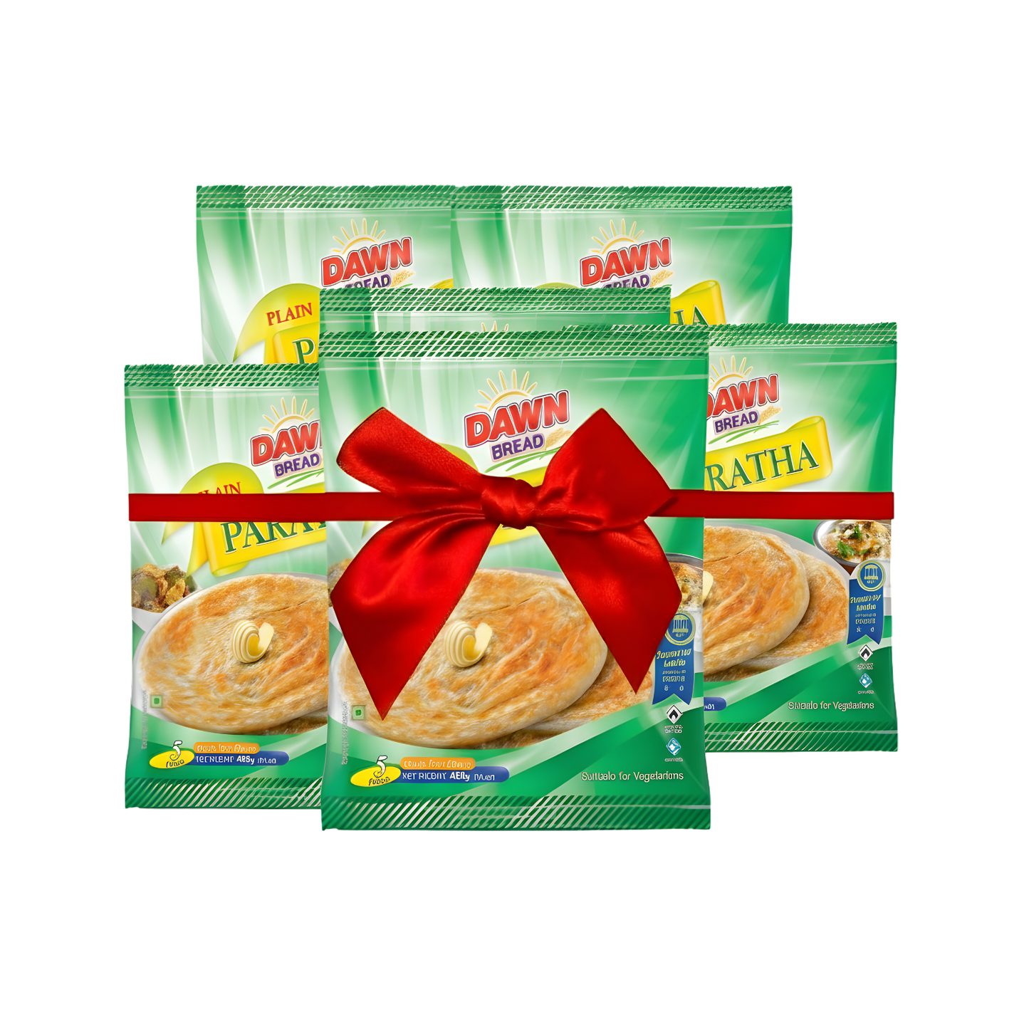Dawn Plain Paratha 5packets (Combo Offer)