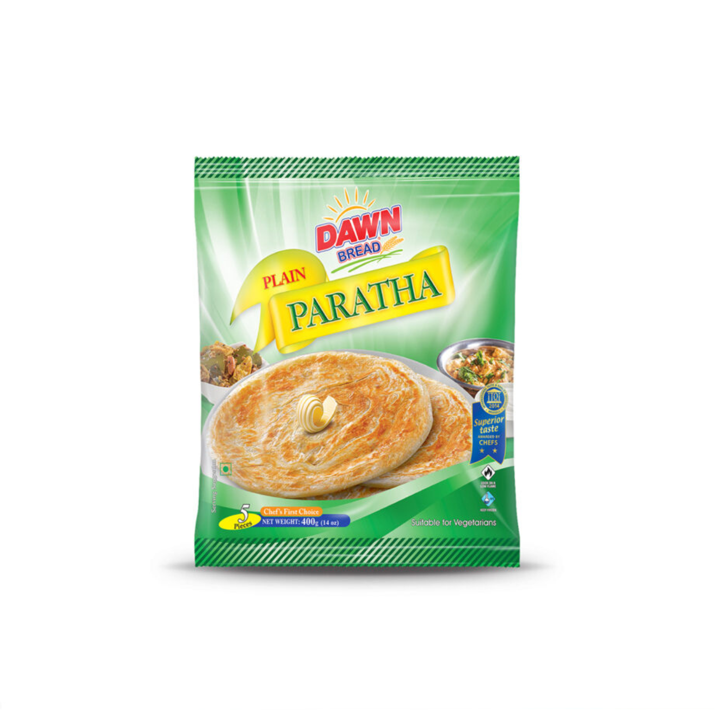 Dawn Plain Paratha 5pcs/400g