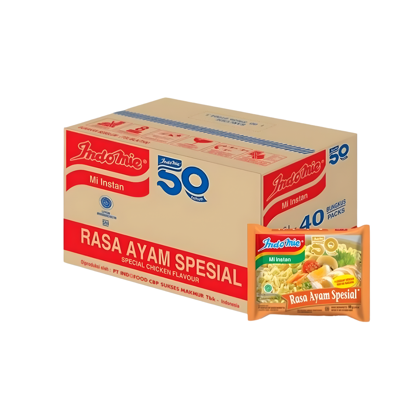 Indomie Special Chicken Flavour Box 40pcs