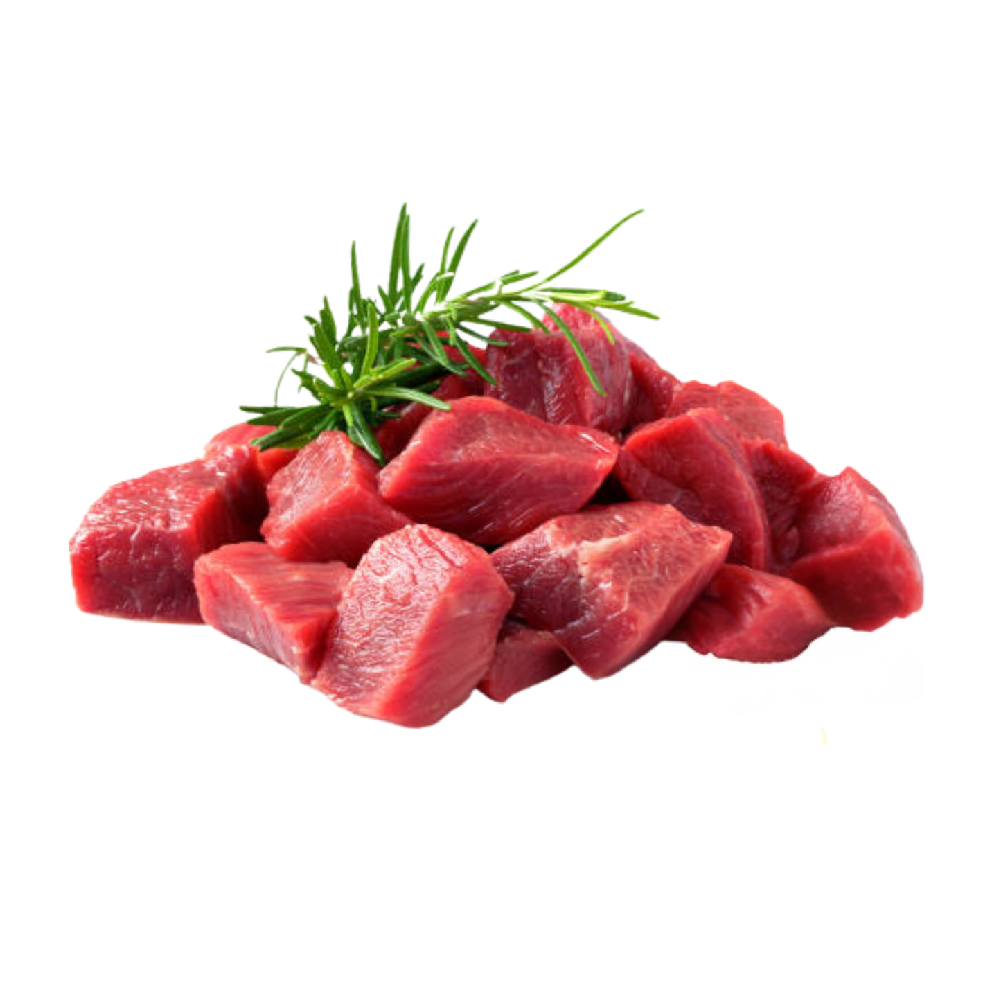 Grass Fed Beef Steak Cubes 500g