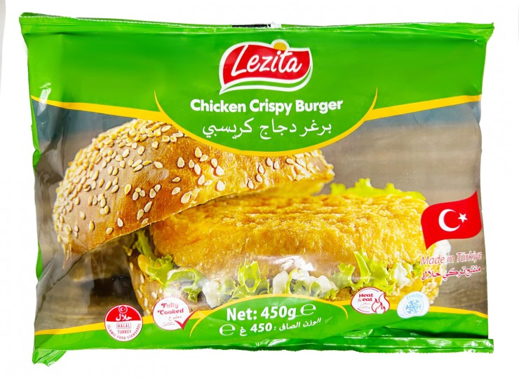 レジータ クリスピーチキンバーガー 450g