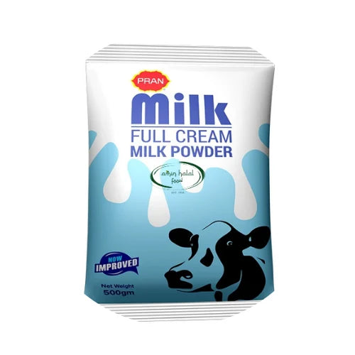 Pran Full Cream Milk Powder 500g image 0