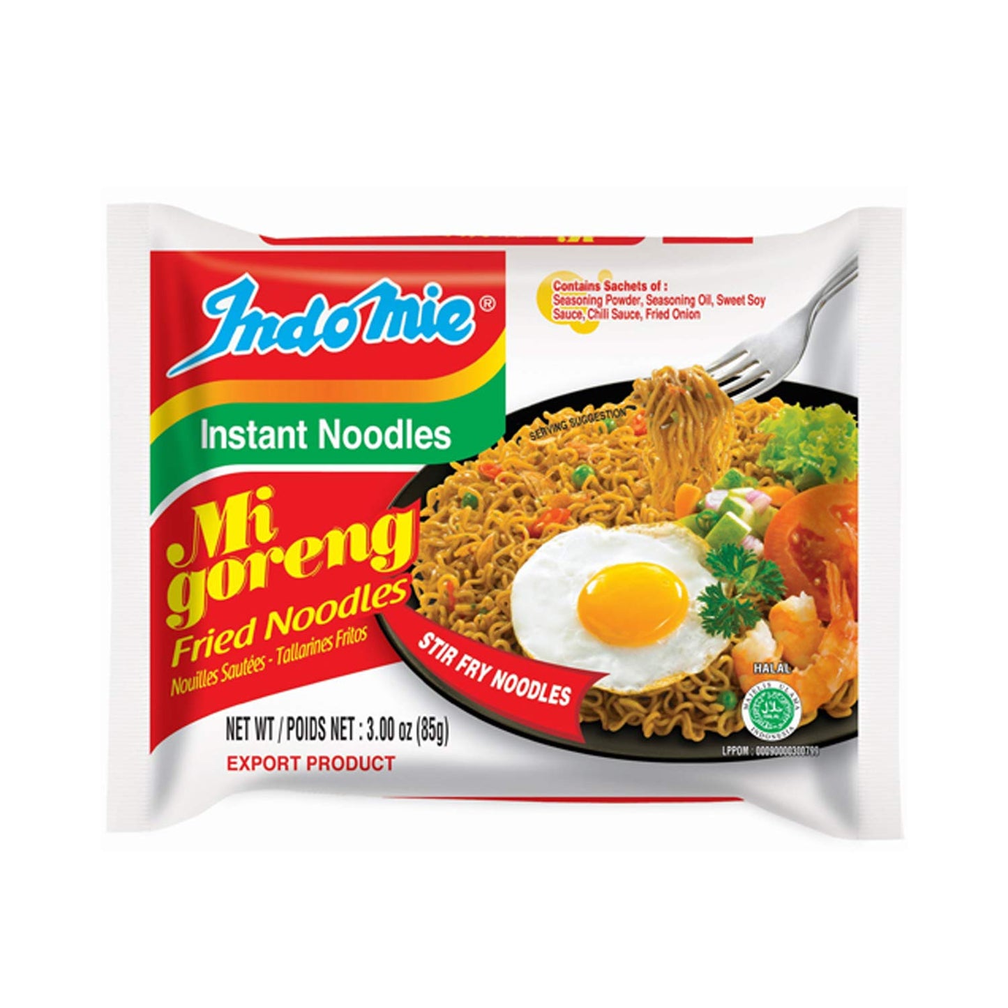Indomie Instant Noodles (Mi Goreng-Stir Fry) 80g