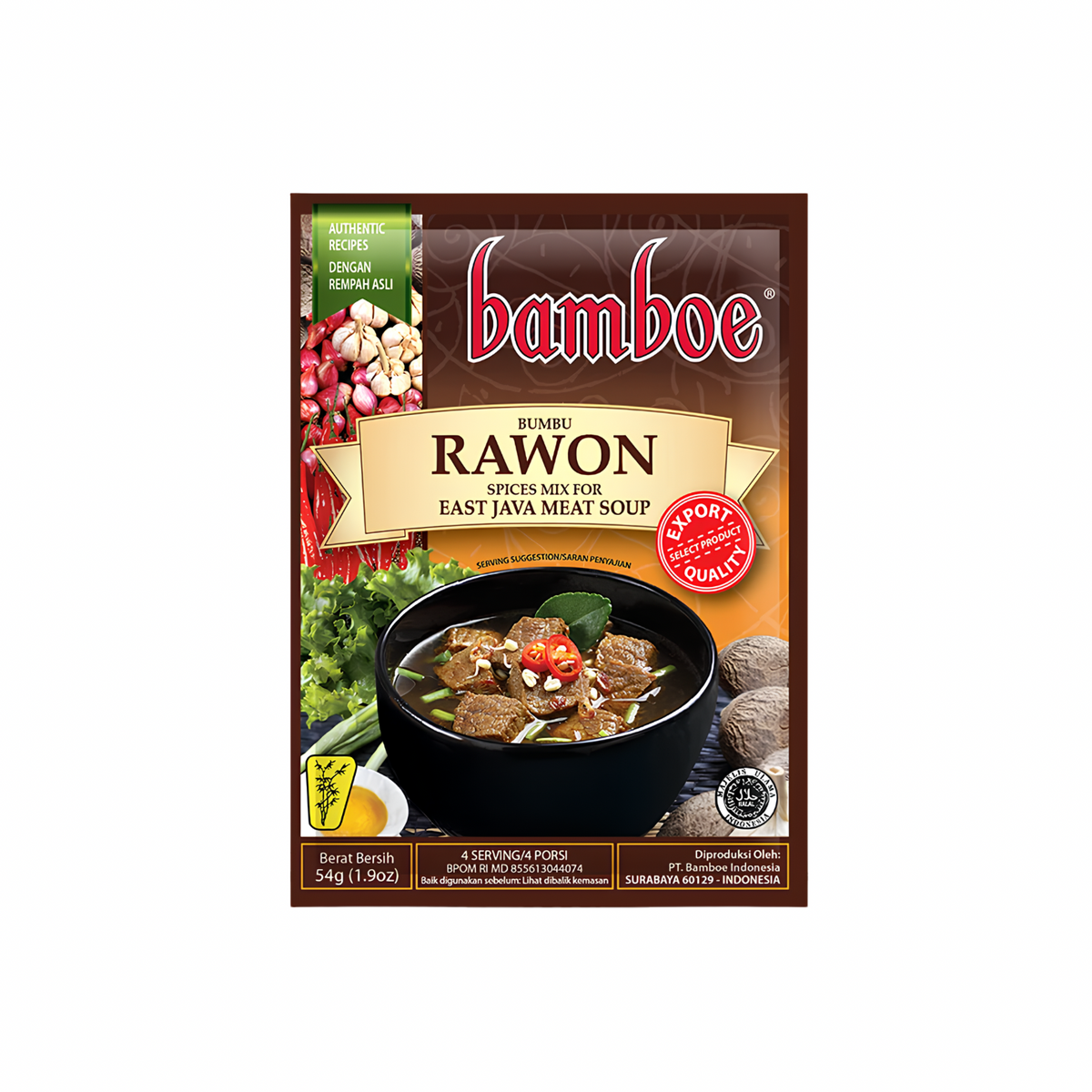 Bamboe Seasoning (Rawon) 54g