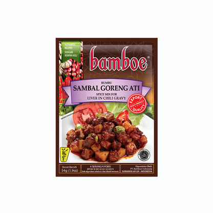 Bamboe Seasoning (Sambal Goreng Ati) 54g