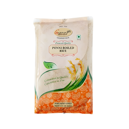 Gajanan Ponni Boiled Rice 5kg