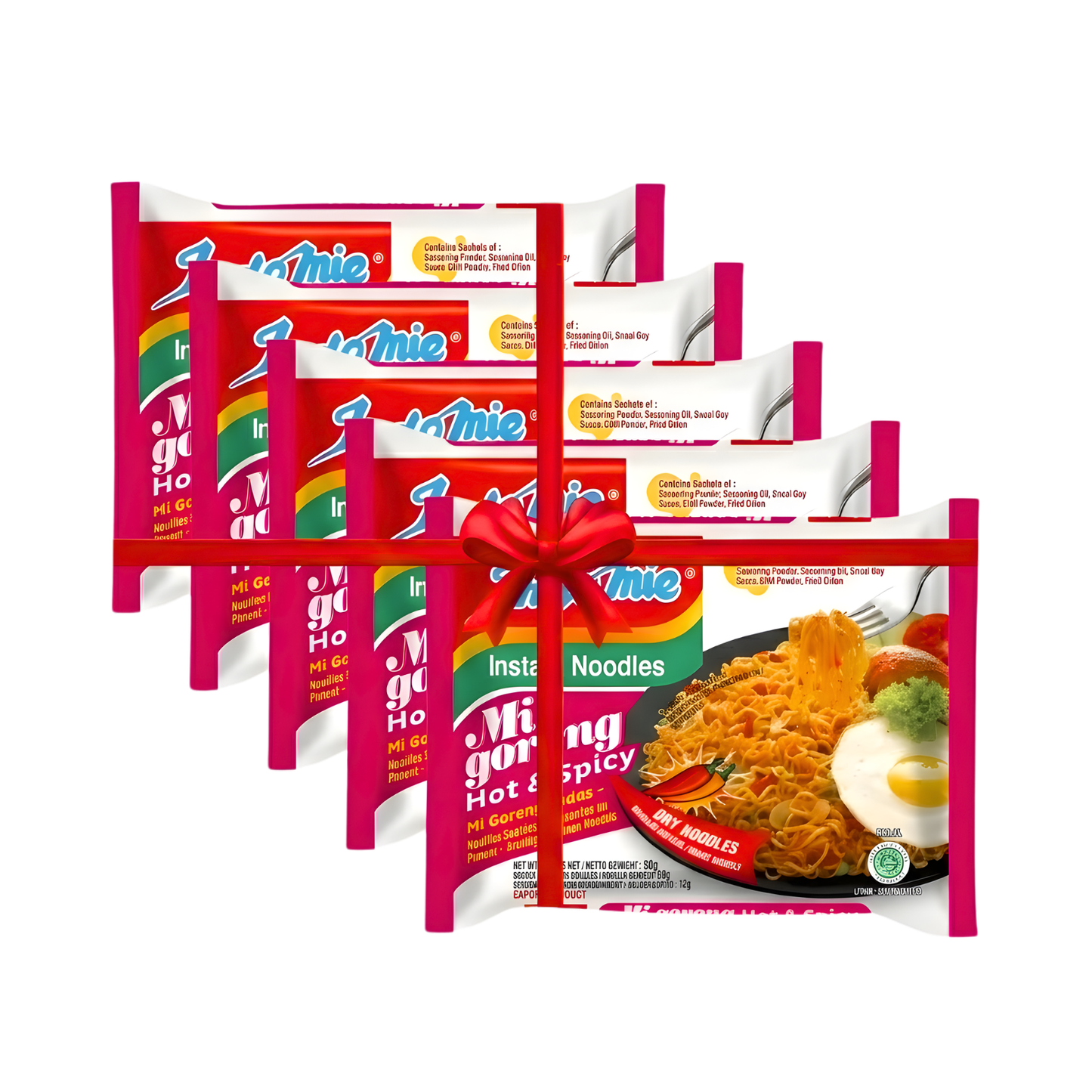 Indomie Noodles - Mi Goreng Pedas 5packets (Combo Offer)