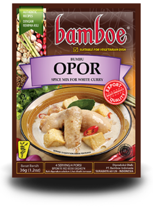 Bamboe Seasoning (Opor White Curry) 36g