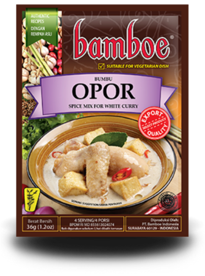 Bamboe Seasoning (Opor White Curry) 36g