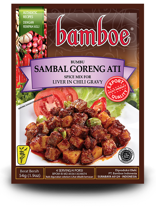 Bamboe Seasoning (Sambal Goreng Ati) 54g